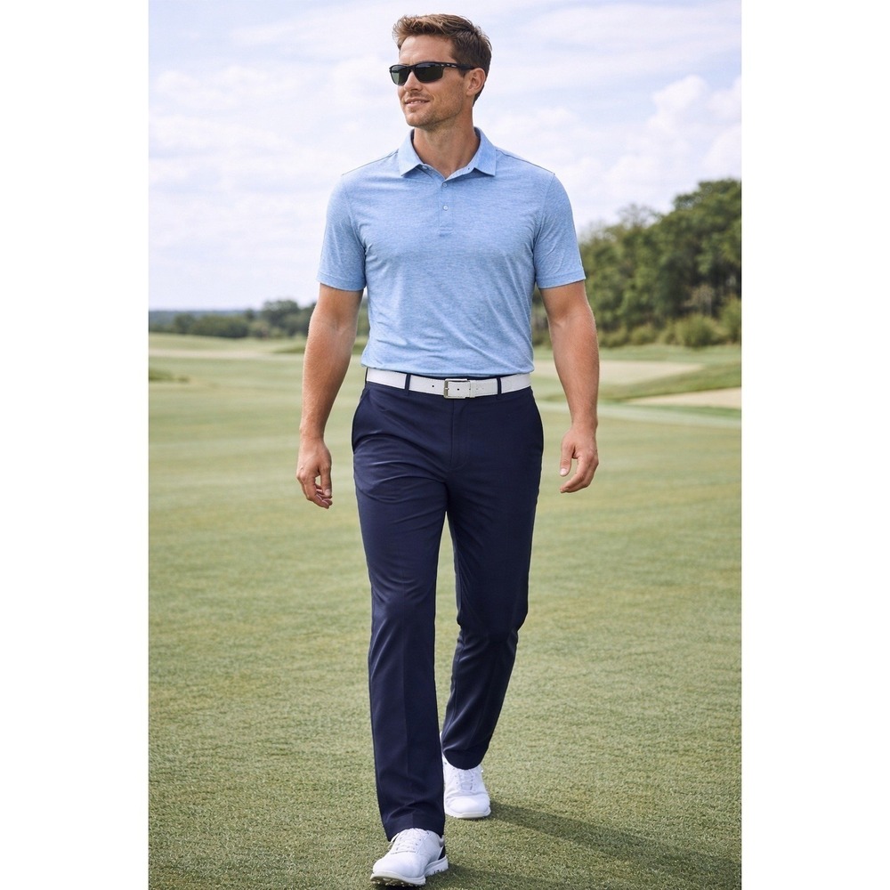 Under Armour Mens Golf Chino Pants Black Straight Leg Flat Front 32x32.
